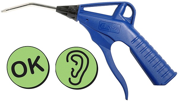 Air pistol 90mm pipe StarTip 11 208 3200 removable pipe