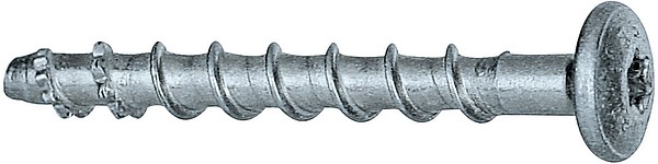 Betongskruv FBS II P 6x40/5 Zn Ultracut rundat huvud TX30