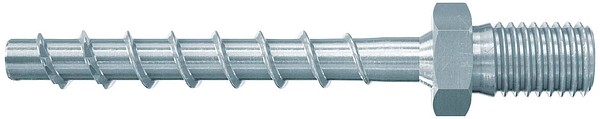 Concrete screw FBS II 6x25 M8/19 Zn External thread SW10 Zinc plated