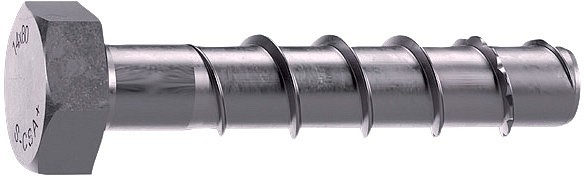 Betongskruv S-CSA+ HEX 14x80/15 Elektrogalv. Sexkant WOF AV24
