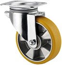 Kääntöpyörä 200mm nelikulmalaatta