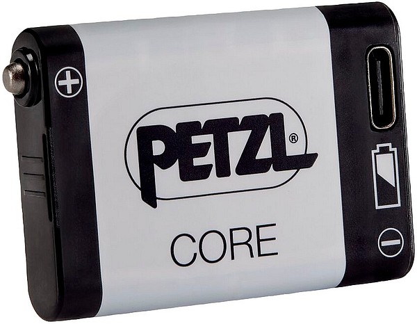 Battery PETZL Core Li-ion 1250mAh E099EB00, USB-C, Aria, Pixa