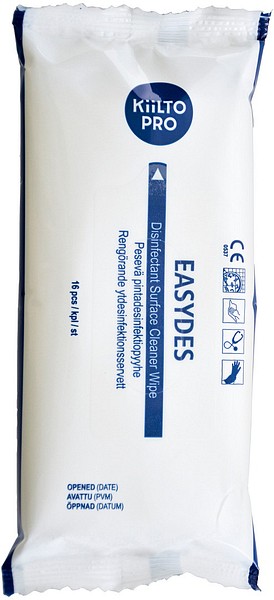 Kiilto Pro Easydes pintadesinfektiopyyhkeet  