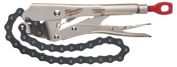 Lukkopihdit ketjulla  