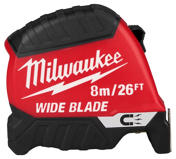 Tape measure 35mm wide mag 8M/26FT Milwaukee 4932499210