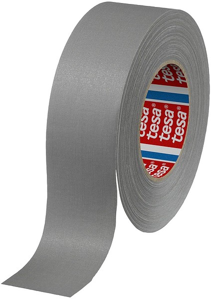 Tesa 4671 50mm/50m harmaa Mattapintainen kangasteippi 18/ltk