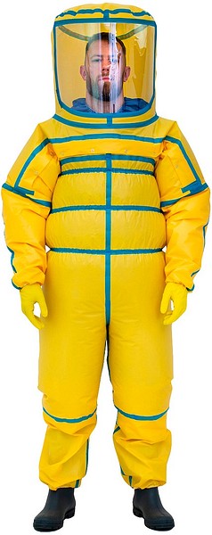 Suojapuku CleanAIR Panoramate Lite 3550, koko XL, Tyyppi 3,4,5,6, PAPR