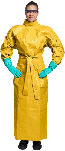 Apron with sleeves Tychem 2000 C  