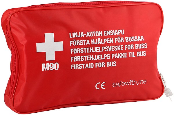 Ensiapulaukku Medtech linja-autoon, sinetöity