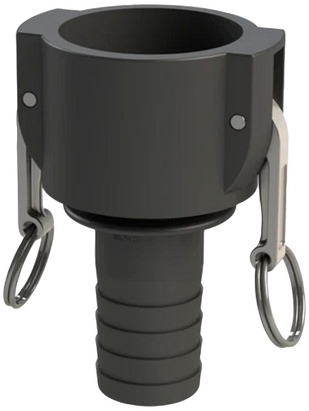 Honakoppling C 2 - 1 1/2 slang PP Kamspakskoppling