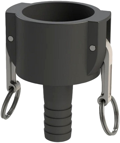 Honakoppling C 2 - 1 slang PP Kamspakskoppling