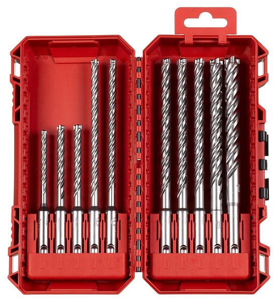 Drillbit SDS+ MX4 PF SET 10P Milwaukee 4932500062