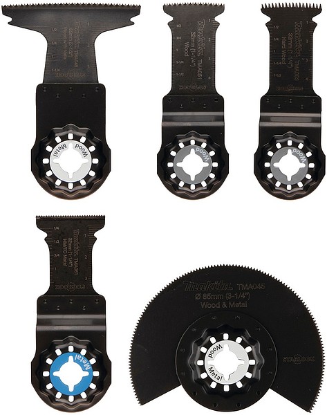 Multitool blade set 5pcs Makita E-24935 Starlock