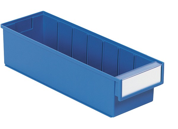 Käytetty hyllylaatikko sininen Käytetty, 400x132x100, sininen