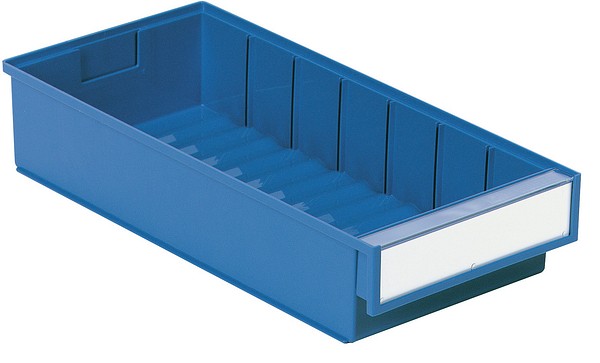 Käytetty hyllylaatikko sininen Käytetty, 400x186x82, sininen