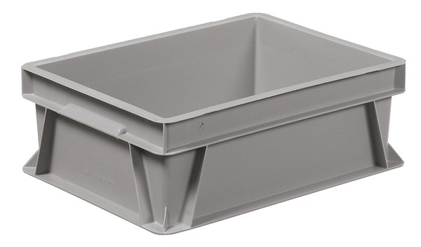 Käytetty eurolaatikko 13l Harmaa Käytetty, 400x300x145mm, harmaa