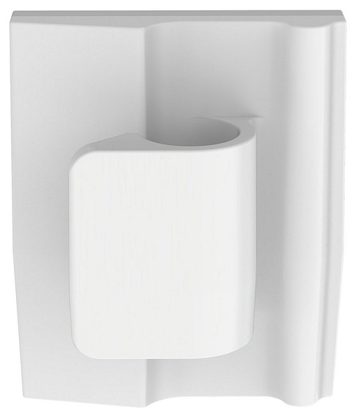 Clamp ACC19-A-M, 19,3x16 Ø 4,8 1000pcs/bag,adhesive backed,natural