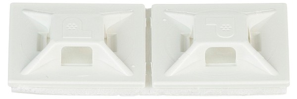 ABMM-A-D, 19,1x19,1 Mounting base 500 pcs/bag,adhesive backed,natural