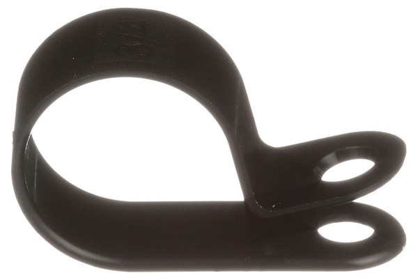 Fixed dia clamp CCS12-S8-M0 dia.3,1 1000pcs/bag black