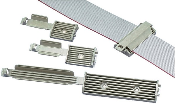 Flat mount FCM3.25-A-L14 85,9x25,4 50pcs/bag cable max 82 grey