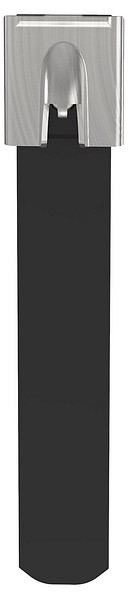 Steel tie MLTFC4SH-LP316 434x15,9 50pcs/bag AISI 316 black