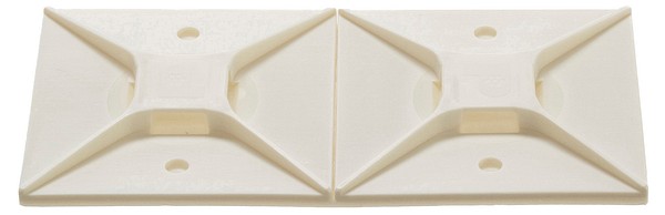 Mounting base ABM4H-A-T 50,8x50,8 200pcs/bag adhesive backed natural