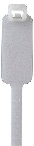 Cable tie PLM2S-D, 188x4,7 500 pcs/bag, natural