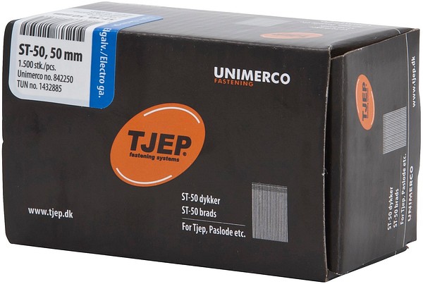 Concrete nail finish 0° 50mm ss TJEP 842250 kark 1500pcs/box