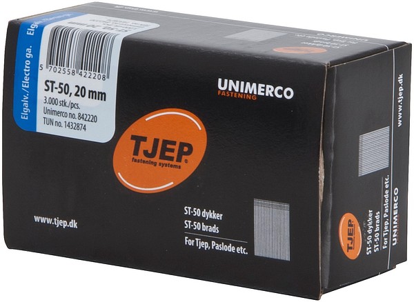 Concrete nail finish 0° 20mm ss TJEP 842220 kark 3000 pcs/box