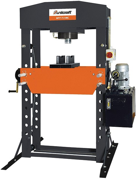 Sähköhydraulinen prässi 75t Unicraft WPP 75HMC suojalla