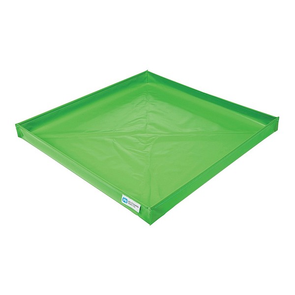 Hopfällbar droppbricka 178L PVC 1220 x 1220 x 120mm