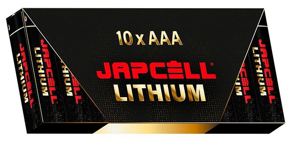 Japcell Lithium AAA / L92 / E92 Japcell 100047592 10kpl/pak
