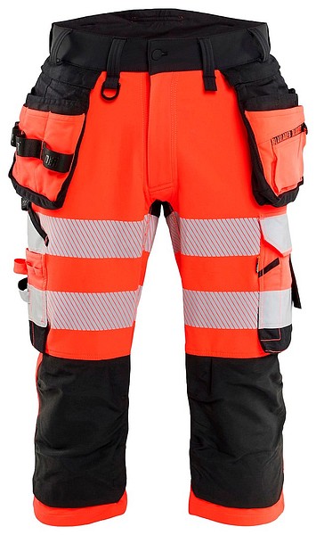 Piraattihousut BLÅKLÄDER 1123 D96 112316485599 HV punainen/musta