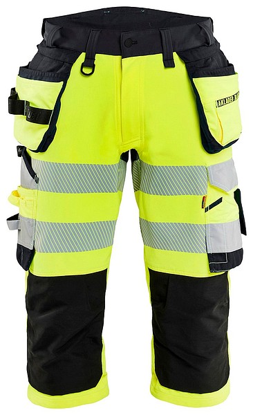 Pirate trousers BLÅKLÄDER 1123 C60 112316483399 HV yellow/black