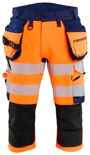 Piraattihousut BLÅKLÄDER 1123 D108 112316485389 HV oranssi/mar.sin.