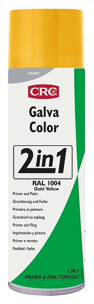 CRC Galva Color RAL1004 500/650ml 20563 zinc phosphate yellow 12/box