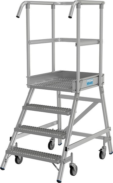 Platform ladder 4-step 1-sided R13 Krause 821263