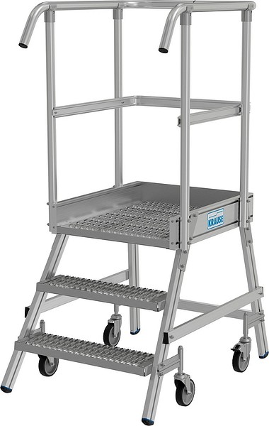 Platform ladder 3-step 1-sided R13 Krause 821256