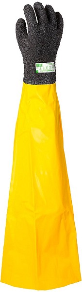 Sandbläs.handske JOKASAFE HEAVYDUTY HOLD/XO 6-12, utan fläns, PVC/PE