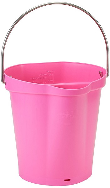 Bucket 6l 260x270x258mm Vikan 56881 pink