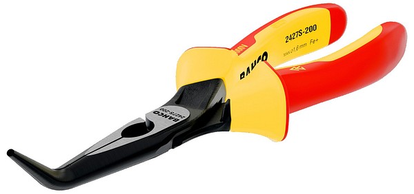 Snipe nose pliers 160mminsul. Bahco 2427S-160 45 deg
