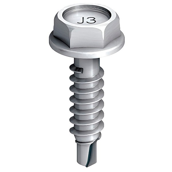 Self drilling screw JT3-2H-4,8x19 Drill point A2 hexhead SW8