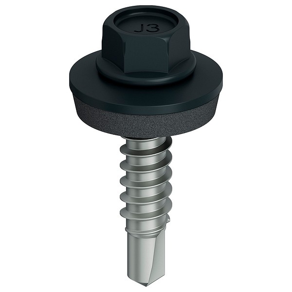 JT3-2H-Plus-5,5x25-E16 RAL7016 Porakärki A2 AV8 aluslevy A2 maalat