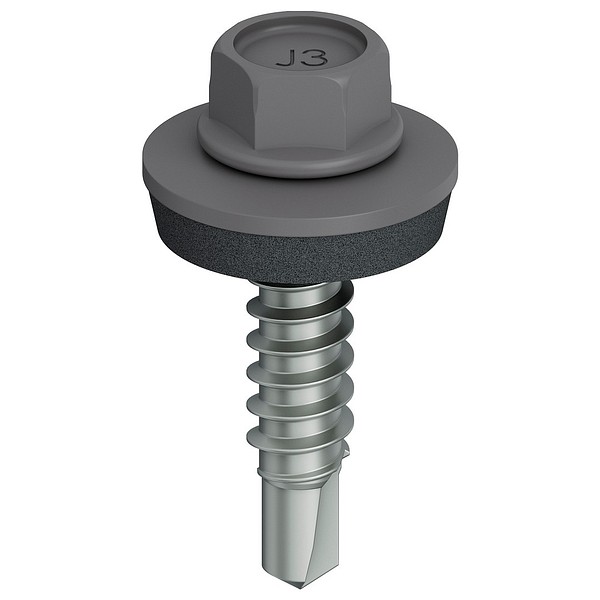 JT3-2H-Plus-5,5x25-E16 RAL9007 Porakärki A2 AV8 aluslevy A2 maalat