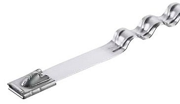 Stålband MLT6WLH-LP 521x6,4 50st/påse rostfri korrugerad
