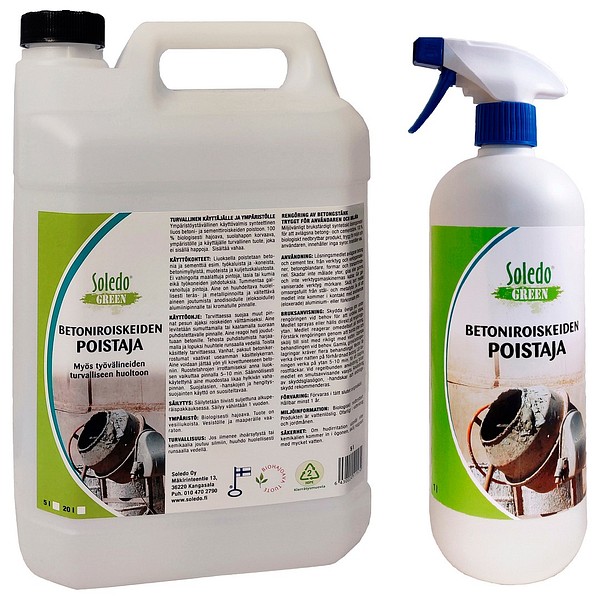 Soledo concrete spatter remover  