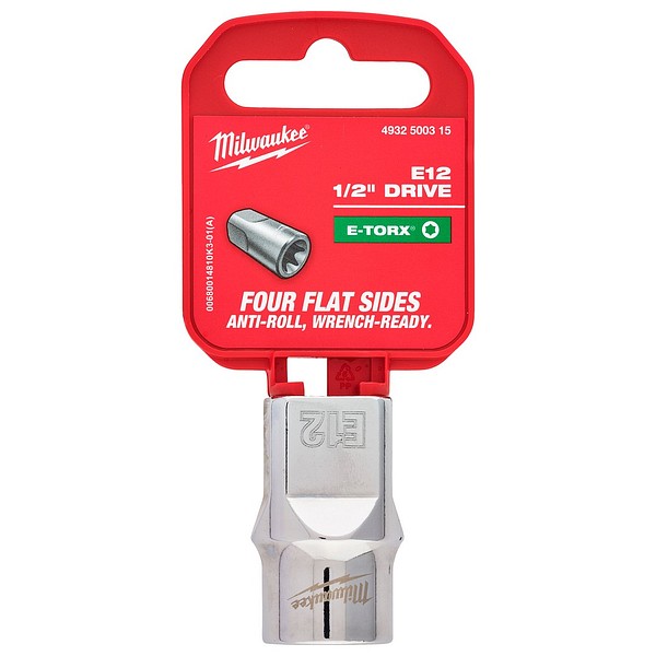 Etra Oy - Socket E-TORX 1/2'' E12 Milwaukee 4932500315