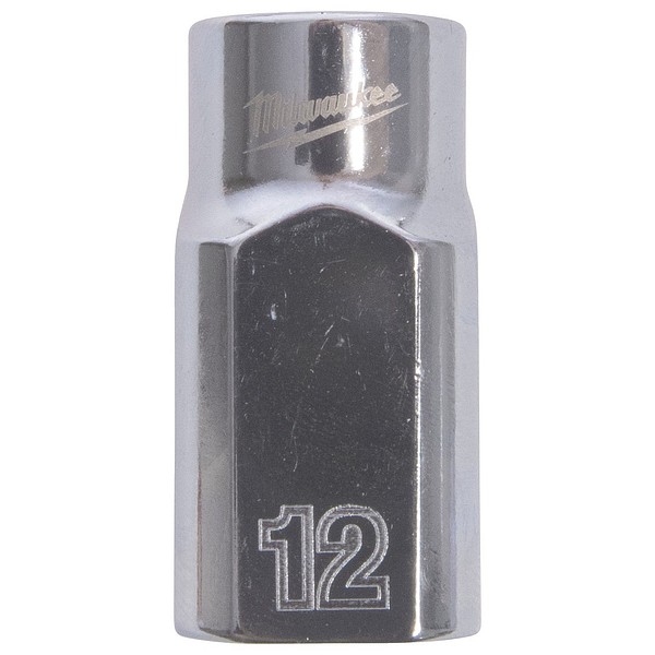 Hylsy 1/2'' 12-kulma lyhyt 12mm Milwaukee 4932499115
