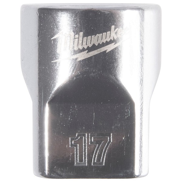 Hylsy 3/8'' 12-kulma lyhyt 17mm Milwaukee 4932498809