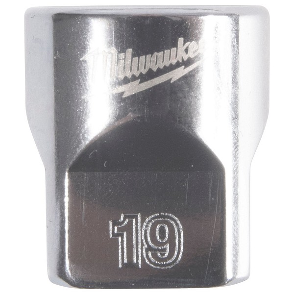 Hylsy 3/8'' 12-kulma lyhyt 19mm Milwaukee 4932498811